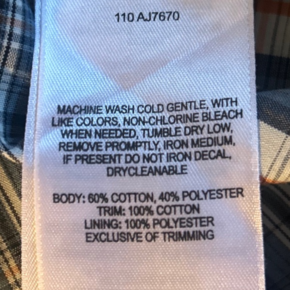 Columbia Men’s Tall  Button- down shirt Size 2XT - Picture 10 of 10